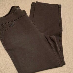 Around Slimming Effect Gray Pants